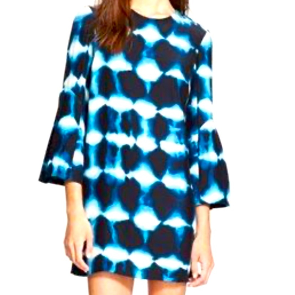 Elizabeth and James Hiromi Silk Shift Dress Small